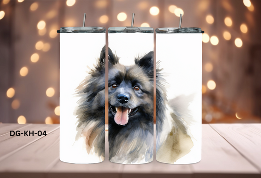 20oz (590mls) Tumbler - Keeshond - DG-KH-04