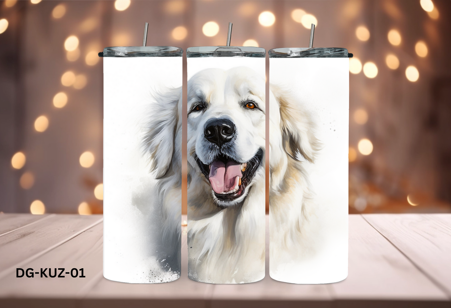 20oz (590mls) Tumbler - Kuvasz - DG-KUZ-01