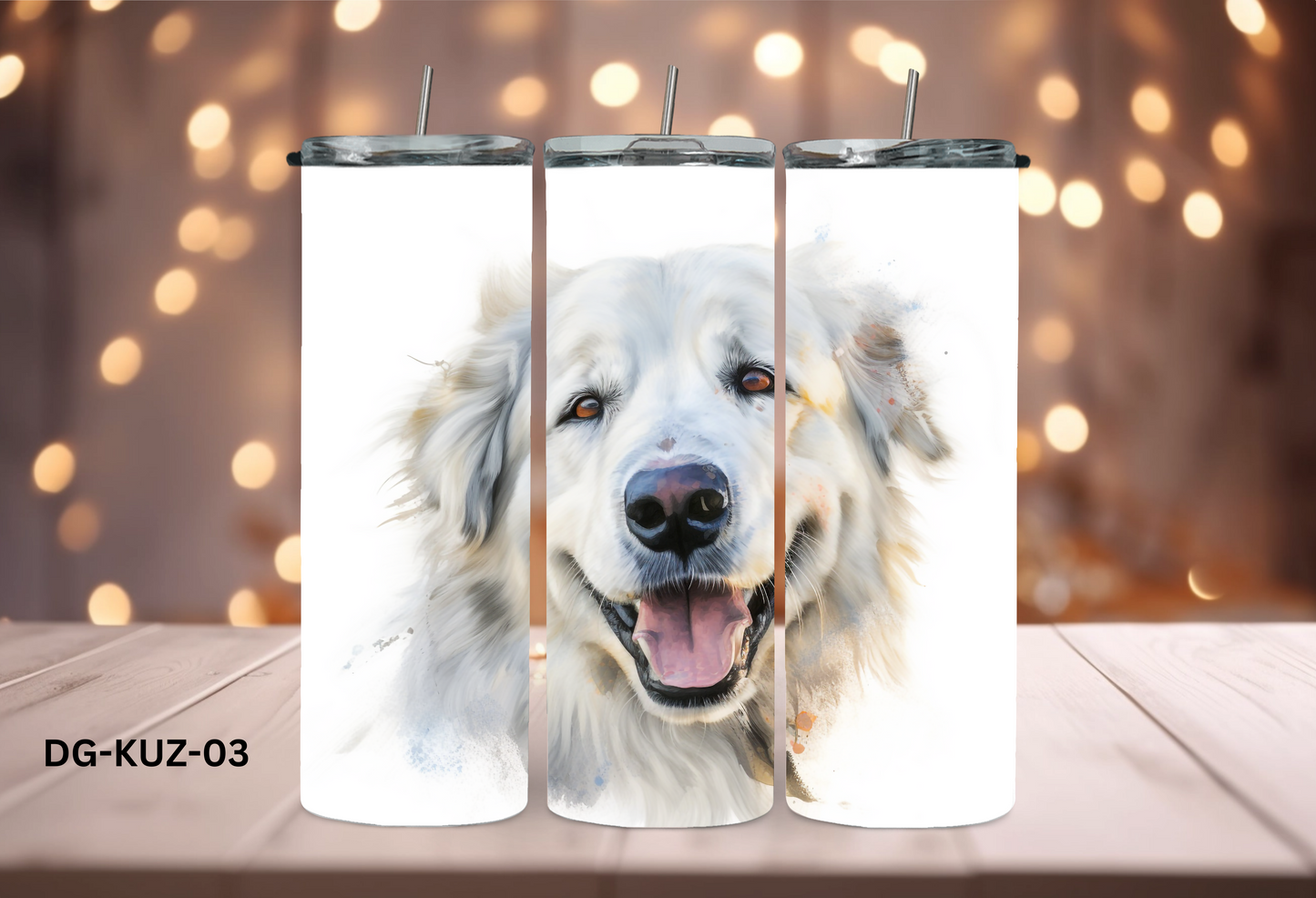 20oz (590mls) Tumbler - Kuvasz - DG-KUZ-03