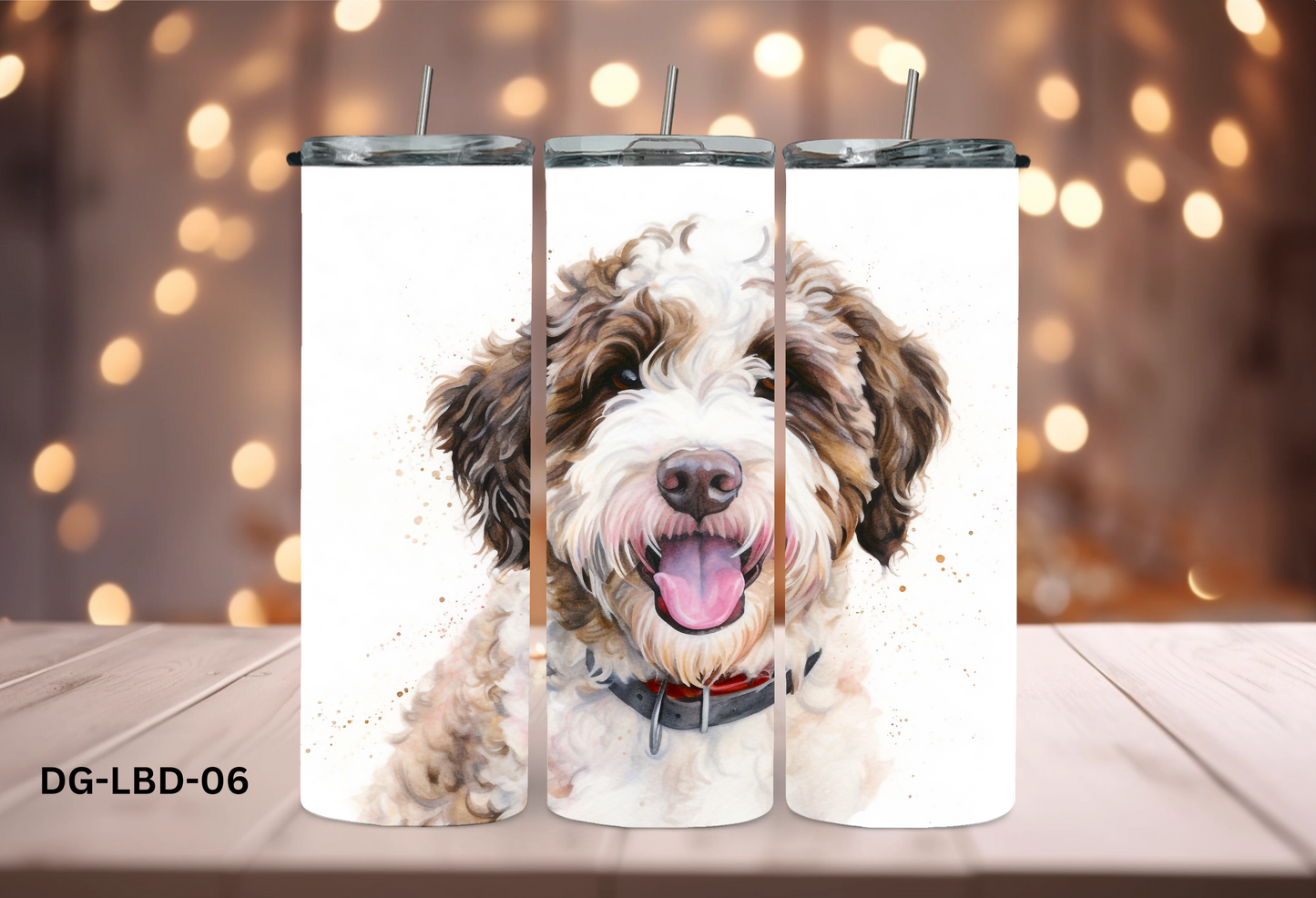 20oz (590mls) Tumbler - Labradoodle - DH-LBD-06