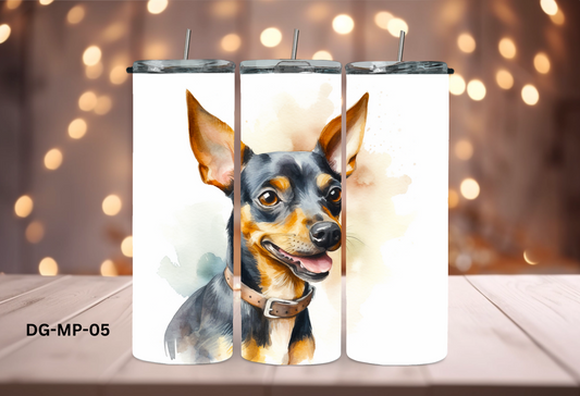 20oz (590mls) Tumbler - Miniature Pinscher - DG-MP-05