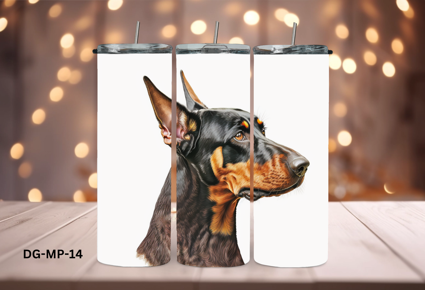 20oz (590mls) Tumbler - Miniature Pinscher - DG-MP-14