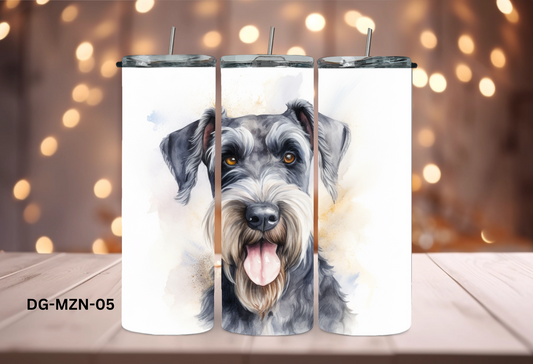 20oz (590mls) Tumbler - Miniature Schnauzer - DG-MZN-05