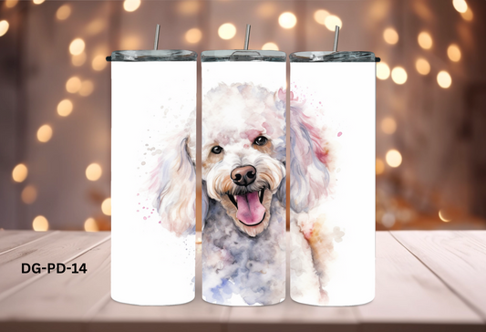 20oz (590mls) Tumbler - Poodle - DG-PD-14