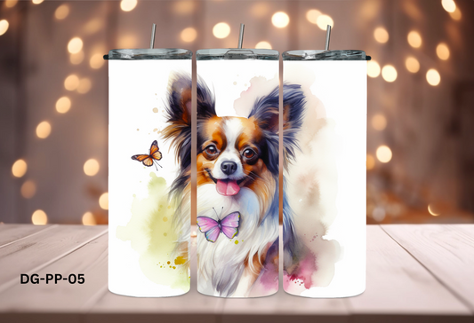 20oz (590mls) Tumbler - Papillon - DG-PP-05