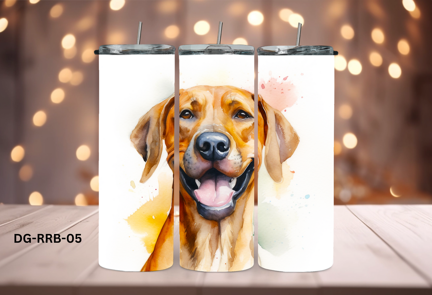 20oz (590mls) Tumbler - Rhodesian Ridgeback - DG-RRB-05