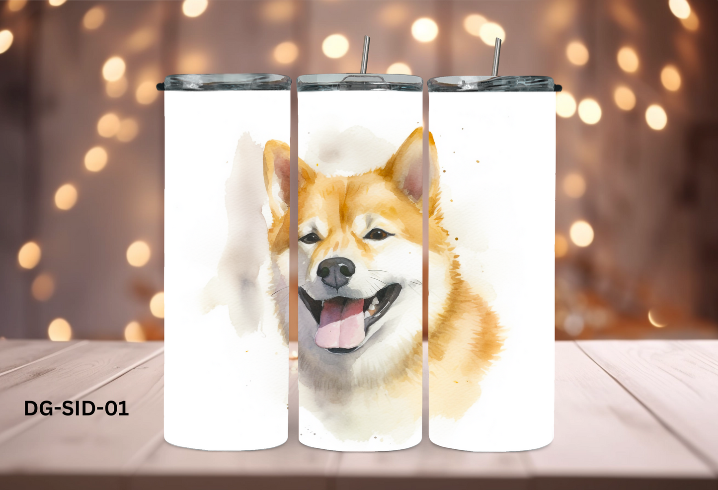 20oz (590mls) Tumbler - Shiba Inu - DG-SID-01