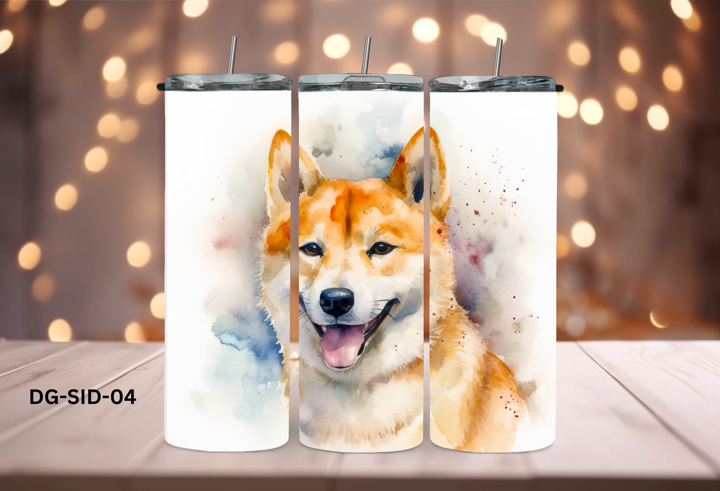 20oz (590mls) Tumbler - Shiba Inu - DG-SID-04