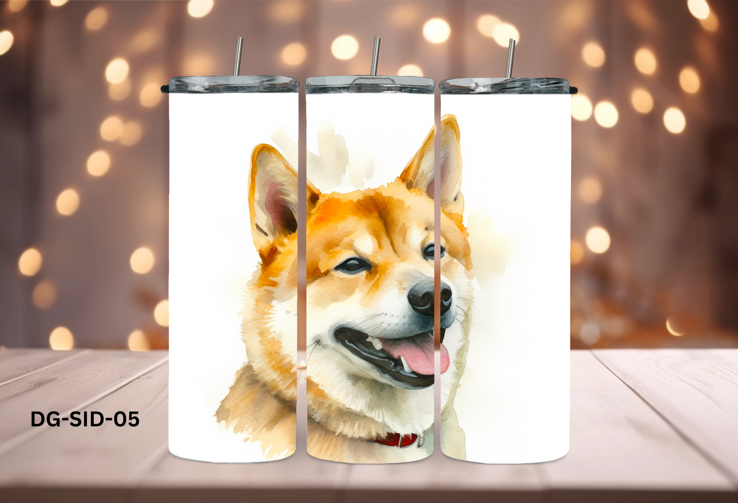 20oz (590mls) Tumbler - Shiba Inu - DG-SID-05