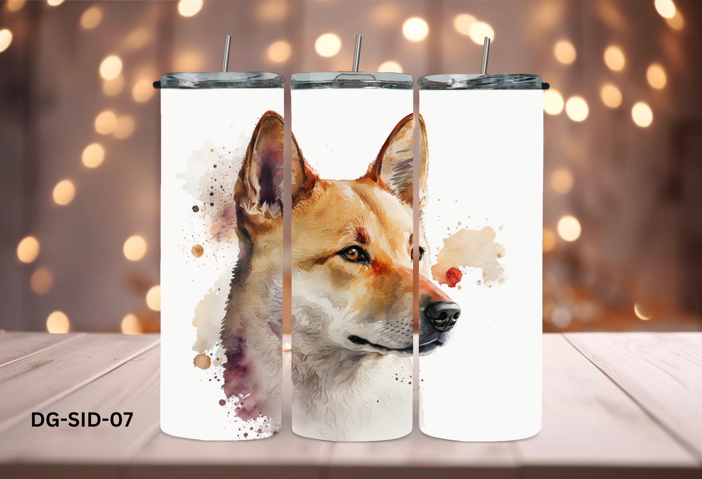 20oz (590mls) Tumbler - Shiba Inu - DG-SID-07