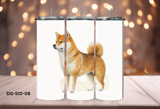 20oz (590mls) Tumbler - Shiba Inu - DG-SID-08