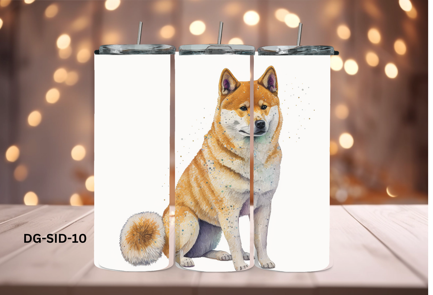 20oz (590mls) Tumbler - Shiba Inu - DG-SID-10