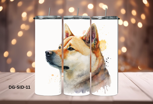 20oz (590mls) Tumbler - Shiba Inu - DG-SID-11