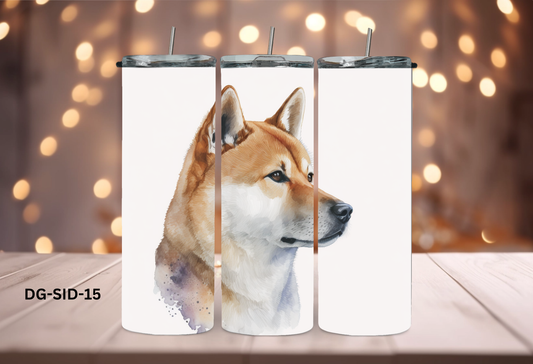 20oz (590mls) Tumbler - Shiba Inu - DG-SID-15