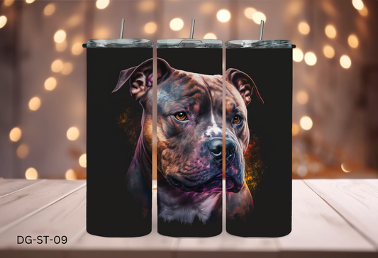 20oz Tumbler - Staffy - DG-ST-08