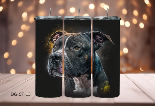 20oz Tumbler - Staffy - DG-ST-13