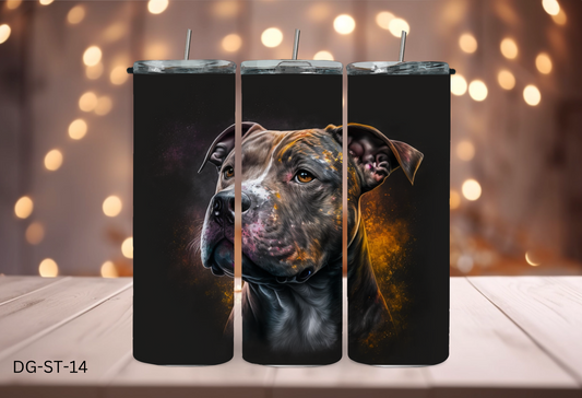 20oz Tumbler - Staffy - DG-ST-14