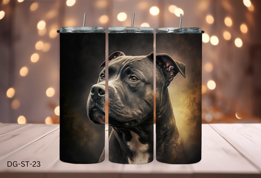 20oz (590mls) Tumbler - Staffy - DG-ST-23