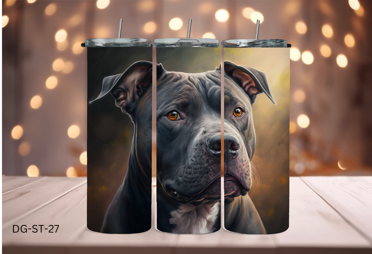 20oz Tumbler - Staffy - DG-ST-27