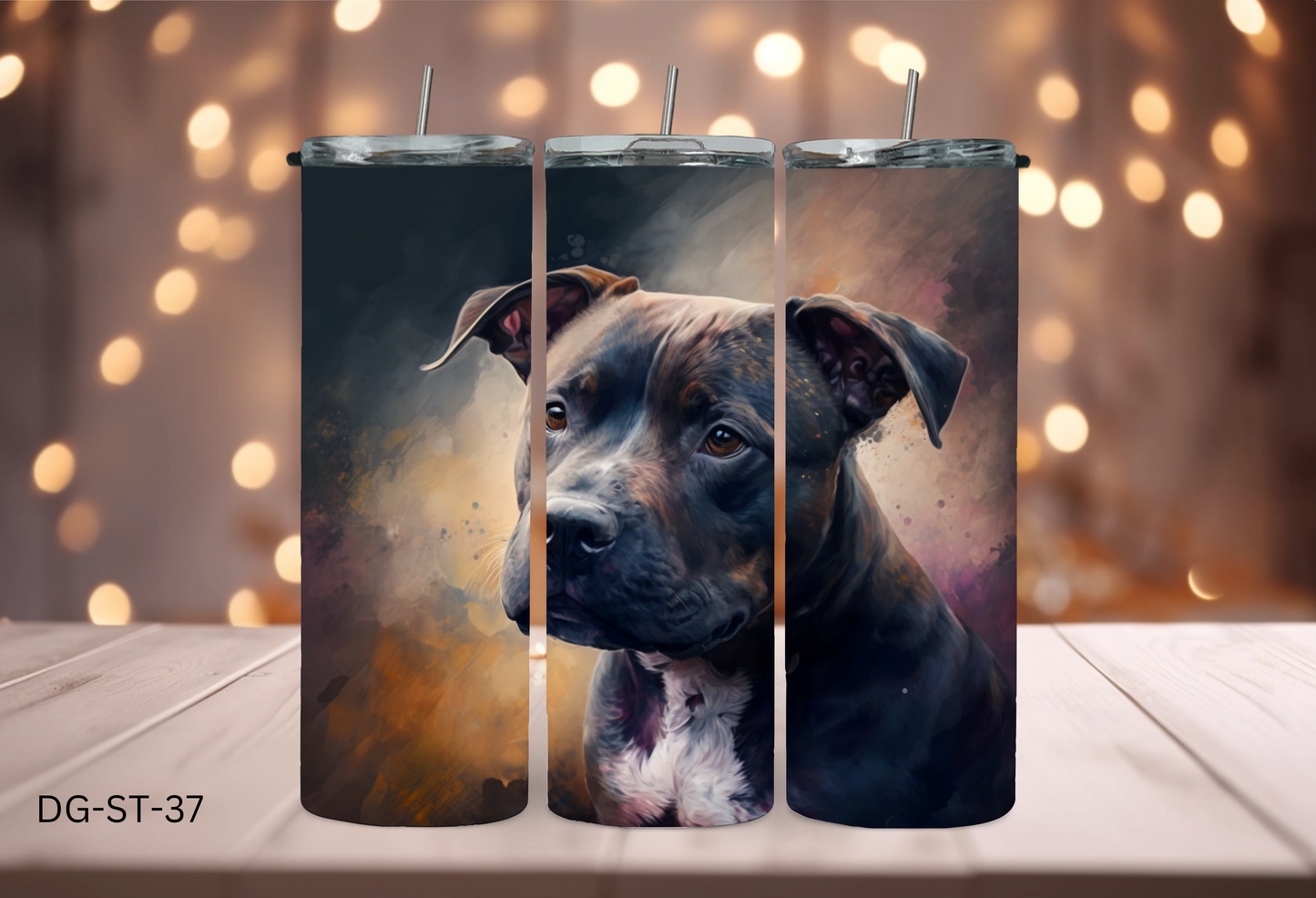 20oz Tumbler - Staffy - DG-ST-37