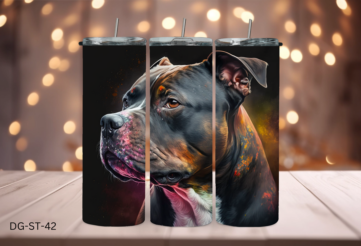 20oz Tumbler - Staffy - DG-ST-42