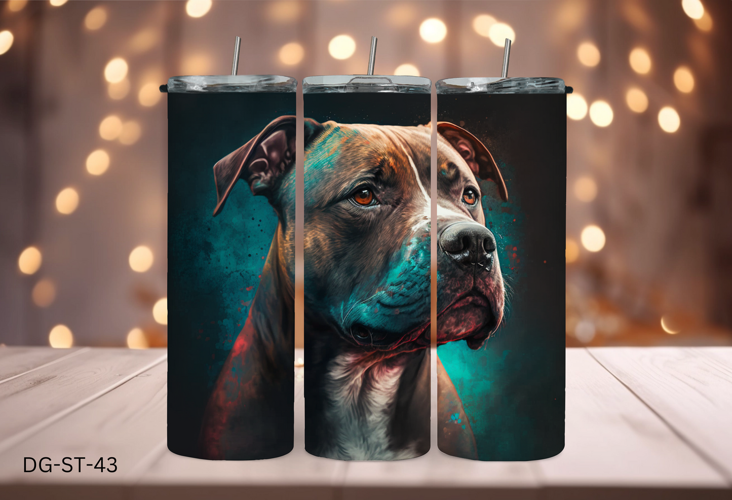 20oz Tumbler - Staffy - DG-ST-43