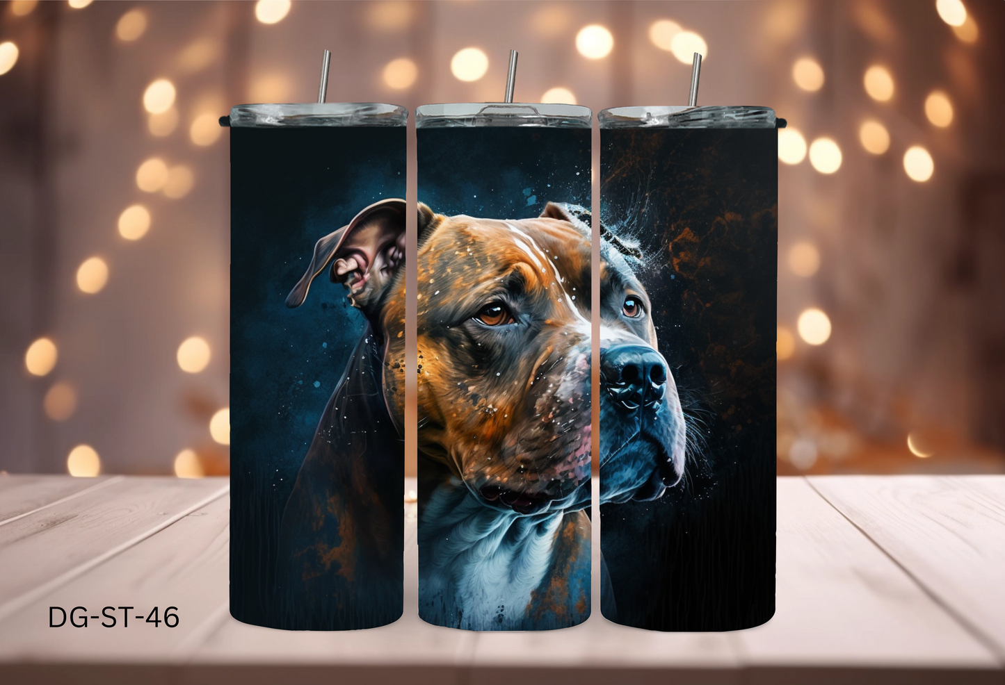 20oz Tumbler - Staffy - DG-ST-46