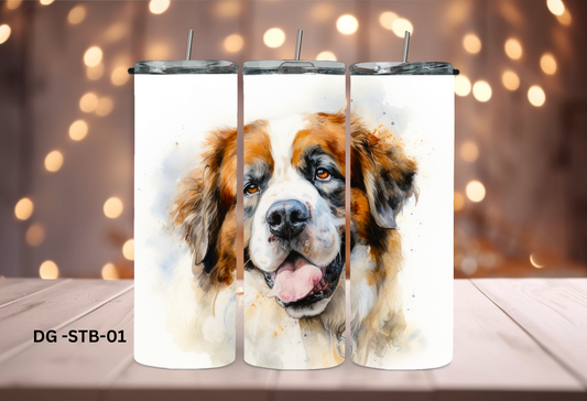 20oz (590mls) Tumbler - ST Bernard - DG-STB-01