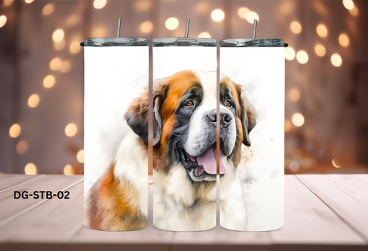 20oz (590mls) Tumbler - ST Bernard - DG-STB-02