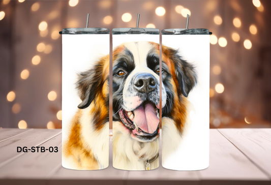 20oz (590mls) Tumbler - ST Bernard - DG-STB-03