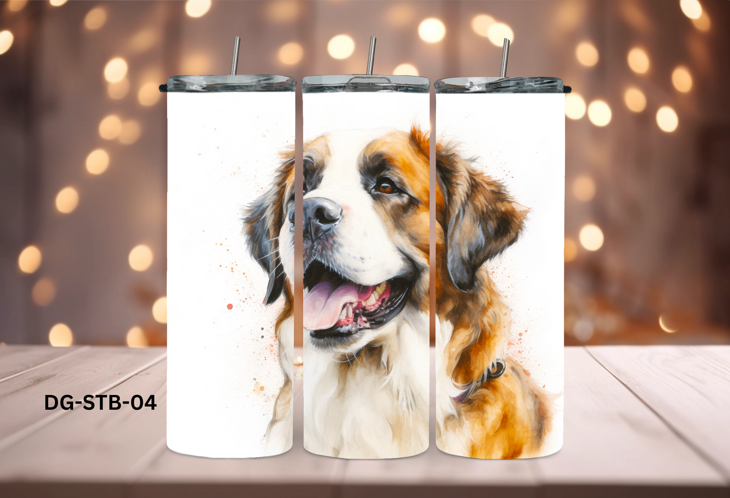 20oz (590mls) Tumbler - ST Bernard - DG-STB-04