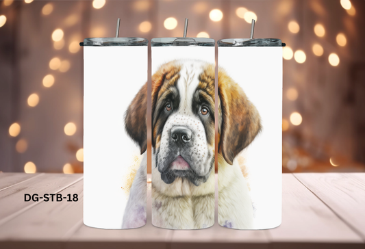 20oz (590mls) Tumbler - ST Bernard - DG-STB-18