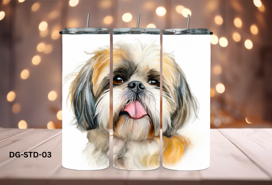 20oz (590mls) Tumbler - Shih Tzu - STD-03