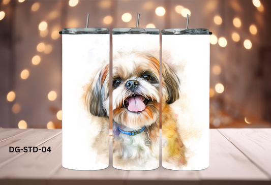 20oz (590mls) Tumbler - Shih Tzu - STD-04