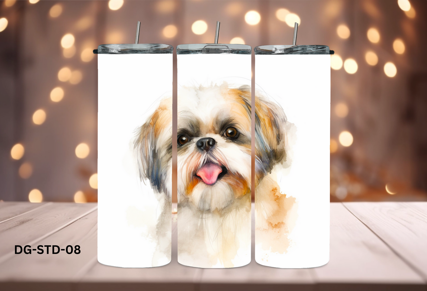 20oz (590mls) Tumbler - Shih Tzu - STD-08