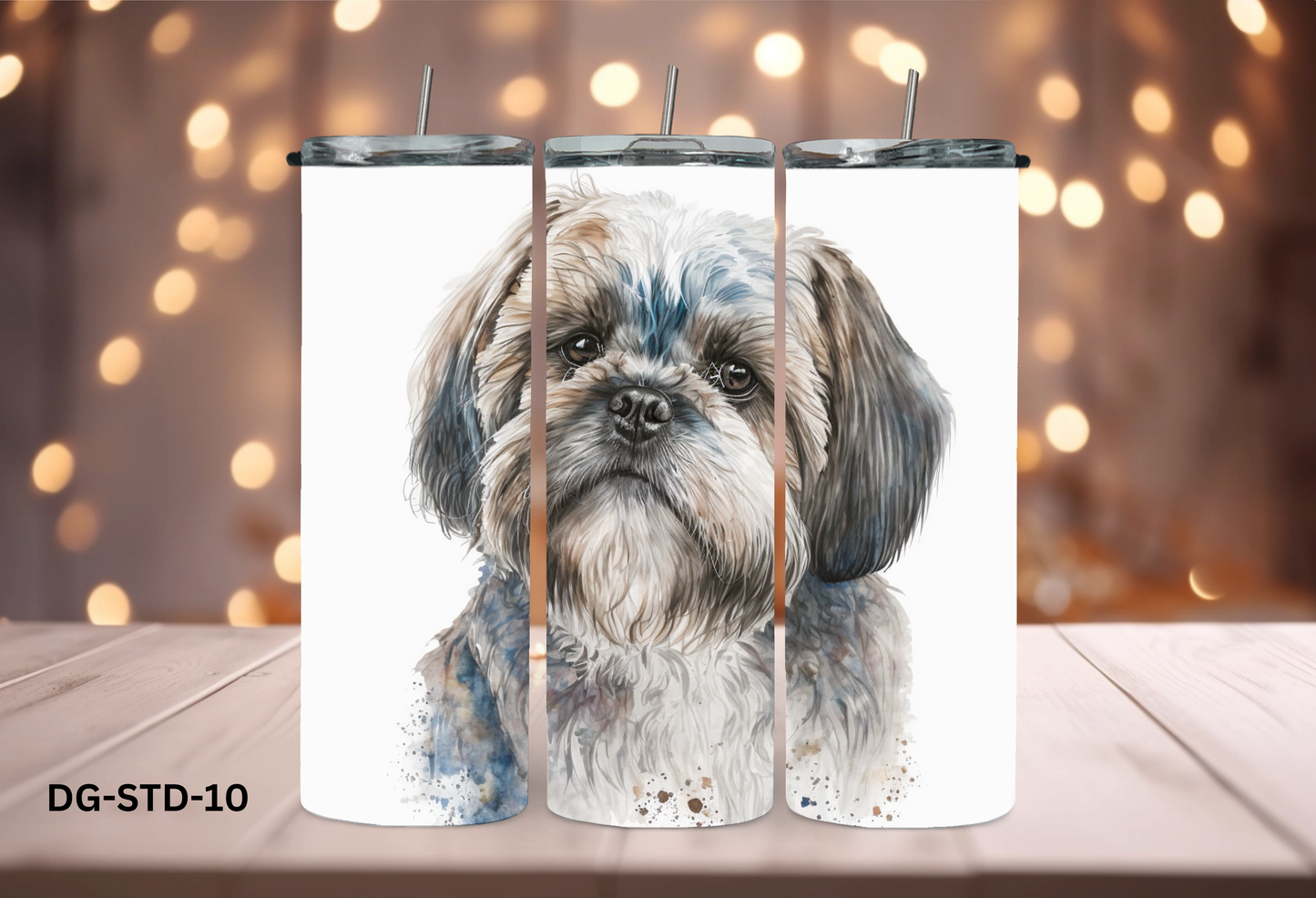 20oz (590mls) Tumbler - Shih Tzu - STD-10