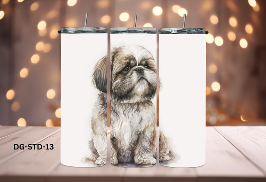 20oz (590mls) Tumbler - Shih Tzu - STD-13