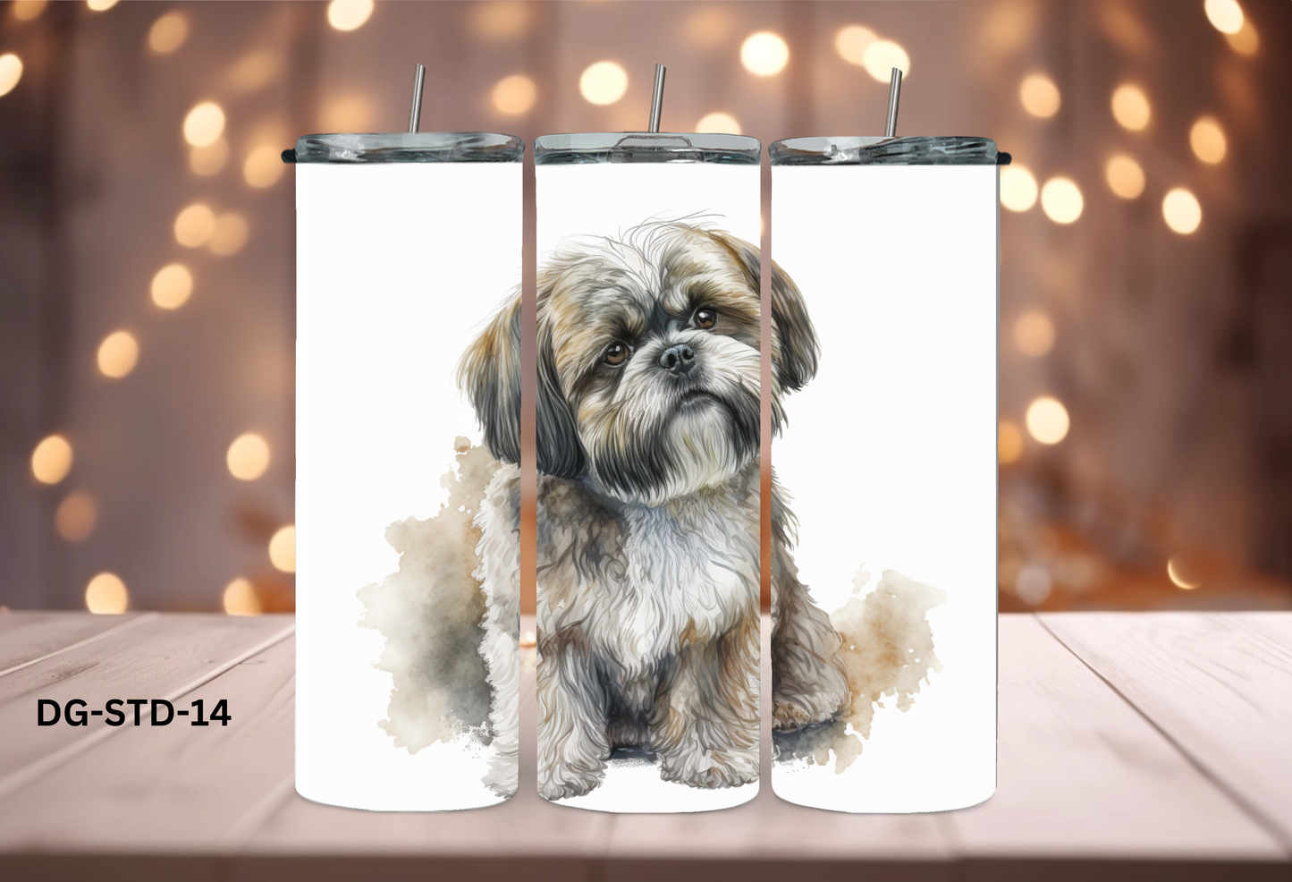 20oz (590mls) Tumbler - Shih Tzu - STD-14