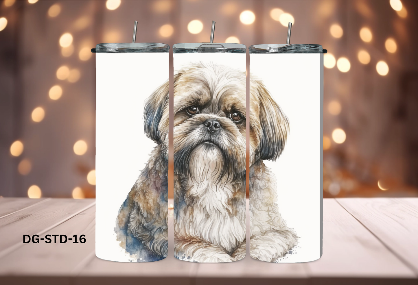 20oz (590mls) Tumbler - Shih Tzu - STD-16