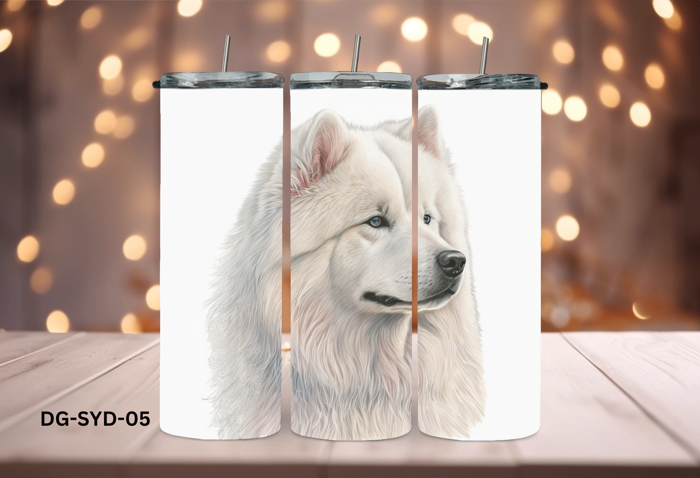 20oz (590mls) Tumbler - Samoyed - DG-SYD-05