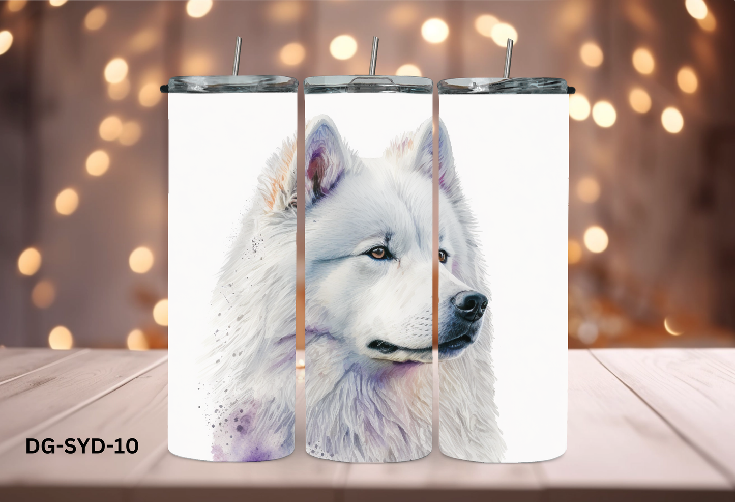 20oz (590mls) Tumbler - Samoyed - DG-SYD-10