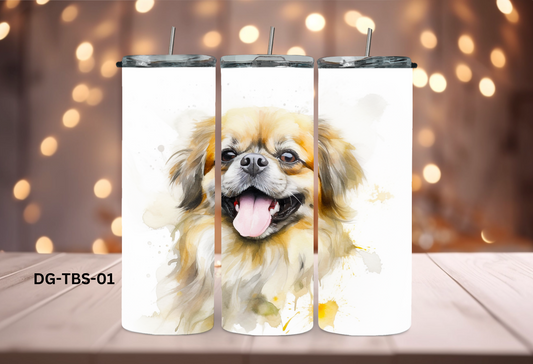 20oz (590mls) Tumbler - DOGS - Tibetan Spaniel - DG-TBS-01