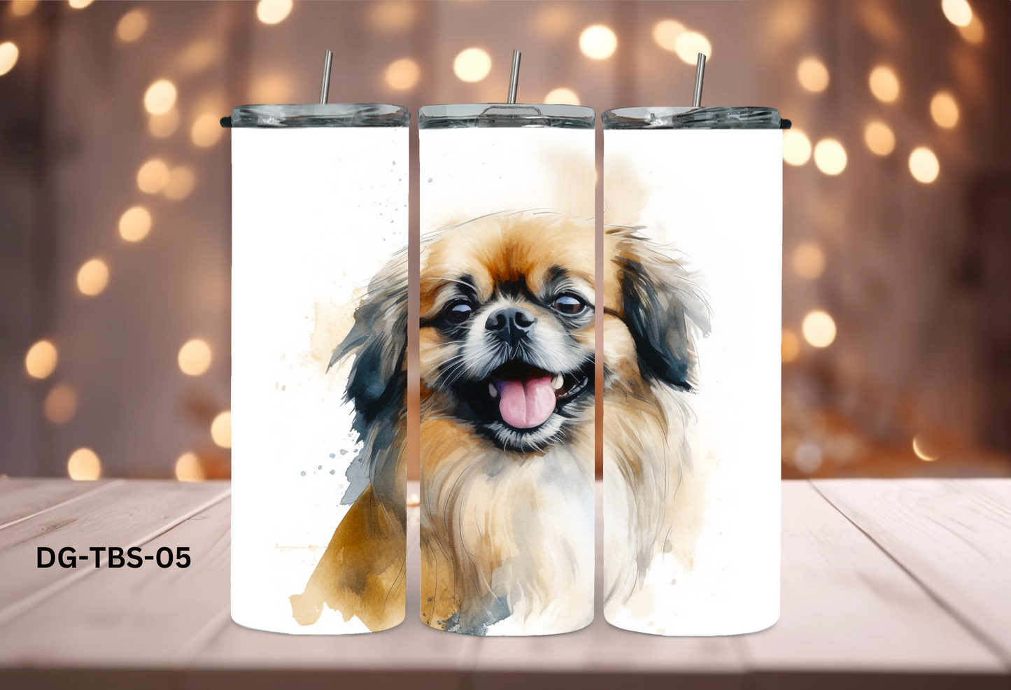 20oz (590mls) Tumbler - Tibetan Spaniel - DG-TBS-05