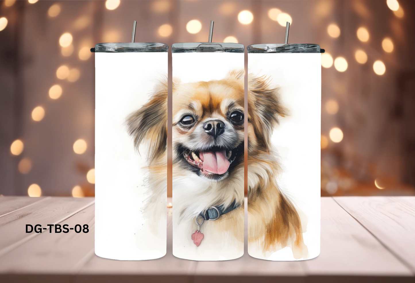 20oz (590mls) Tumbler - Tibetan Spaniel - DG-TBS-08