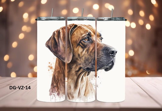 20oz (590mls) Tumbler - Vizsla - DG-VZ-14