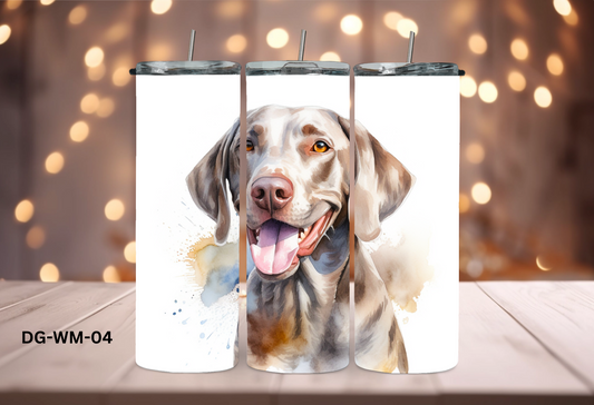 20oz (590mls) Tumbler - Weimaraner - DG-WM-04