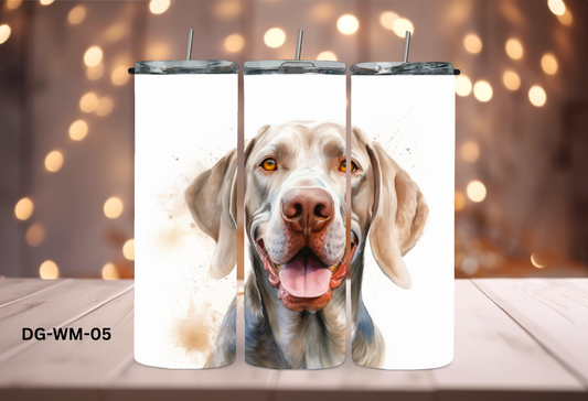 20oz (590mls) Tumbler - Weimaraner - DG-WM-05