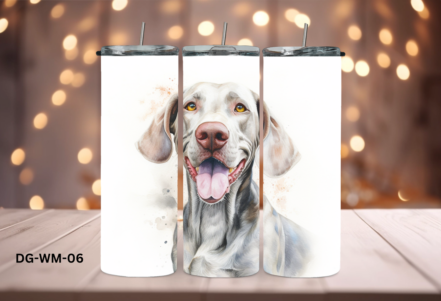 20oz (590mls) Tumbler - Weimaraner - DG-WM-06