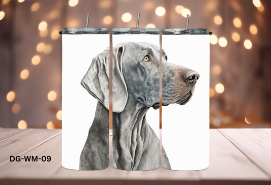 20oz (590mls) Tumbler - Weimaraner - DG-WM-09