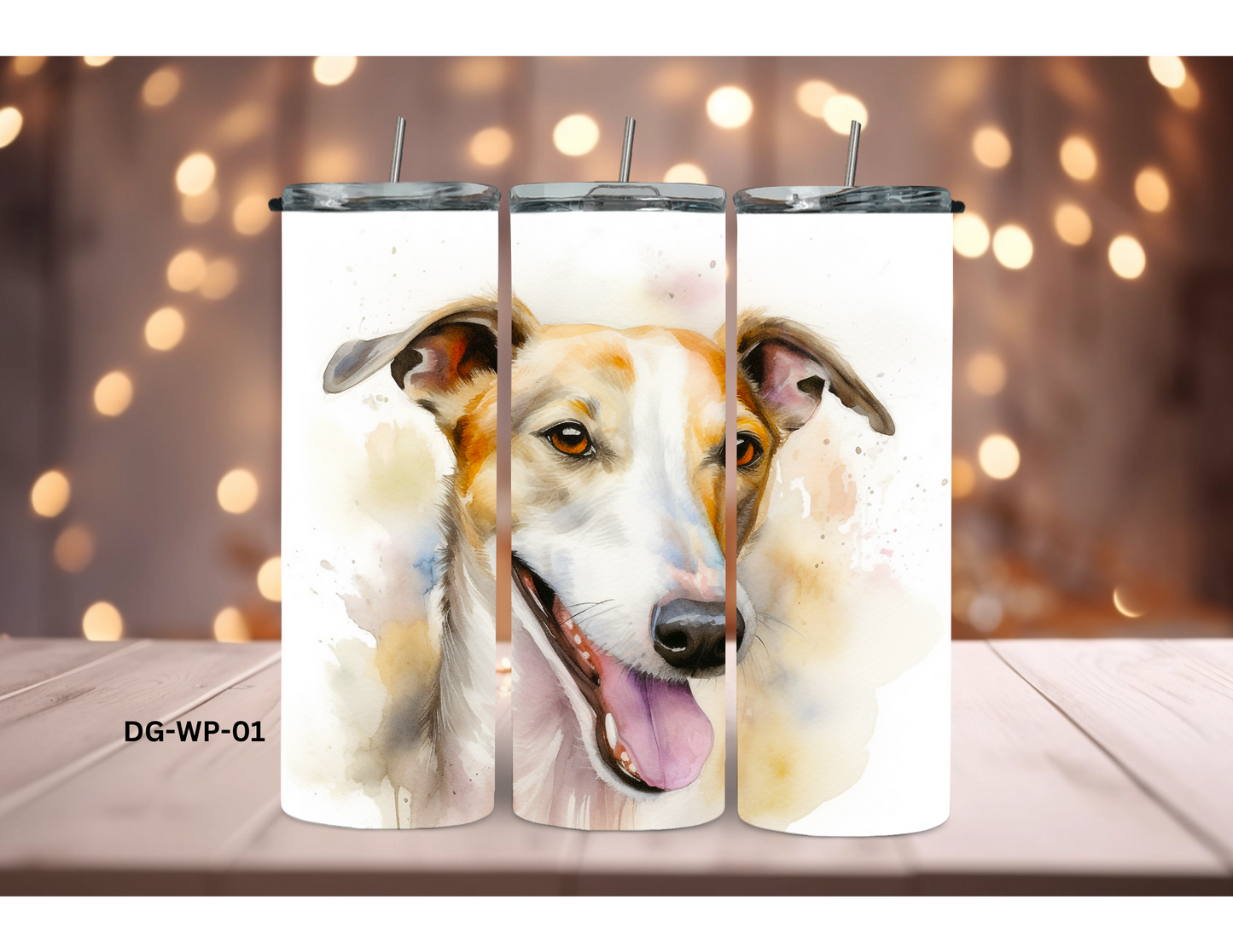 20oz (590mls) Tumbler - Whippet - DG-WP-01